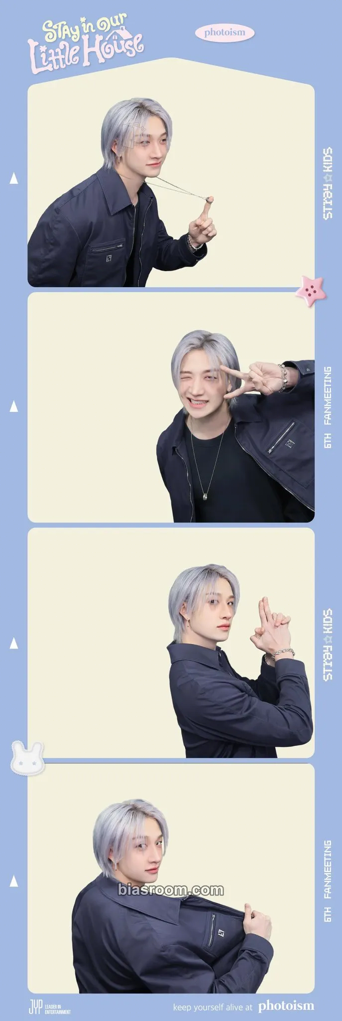 Bang Chan 6th Fanmeeting - STAY in Our Little House Photocard - Stray Kids - Stray Kids K-pop photocard