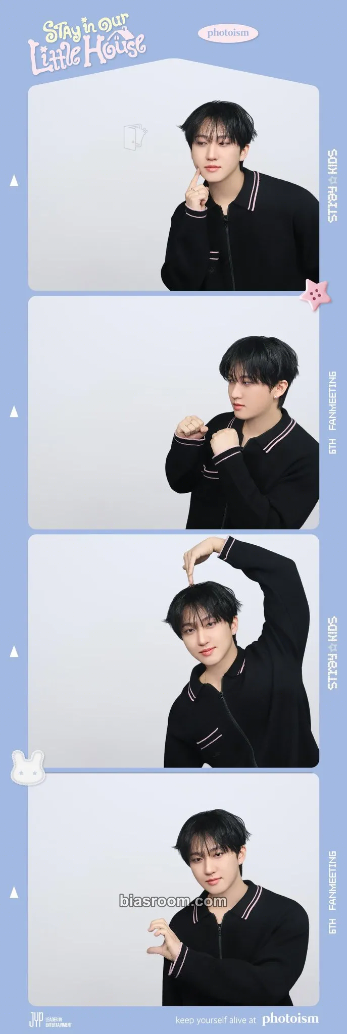 Changbin 6th Fanmeeting - STAY in Our Little House Photocard - Stray Kids - Stray Kids K-pop photocard