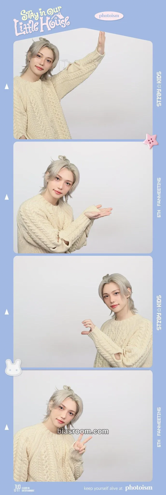 Felix 6th Fanmeeting - STAY in Our Little House Photocard - Stray Kids - Stray Kids K-pop photocard