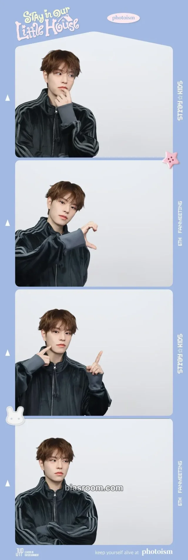 Stray Kids - Seungmin - 6th Fanmeeting - STAY in Our Little House Event photoism 4 cut photo merch supplemental