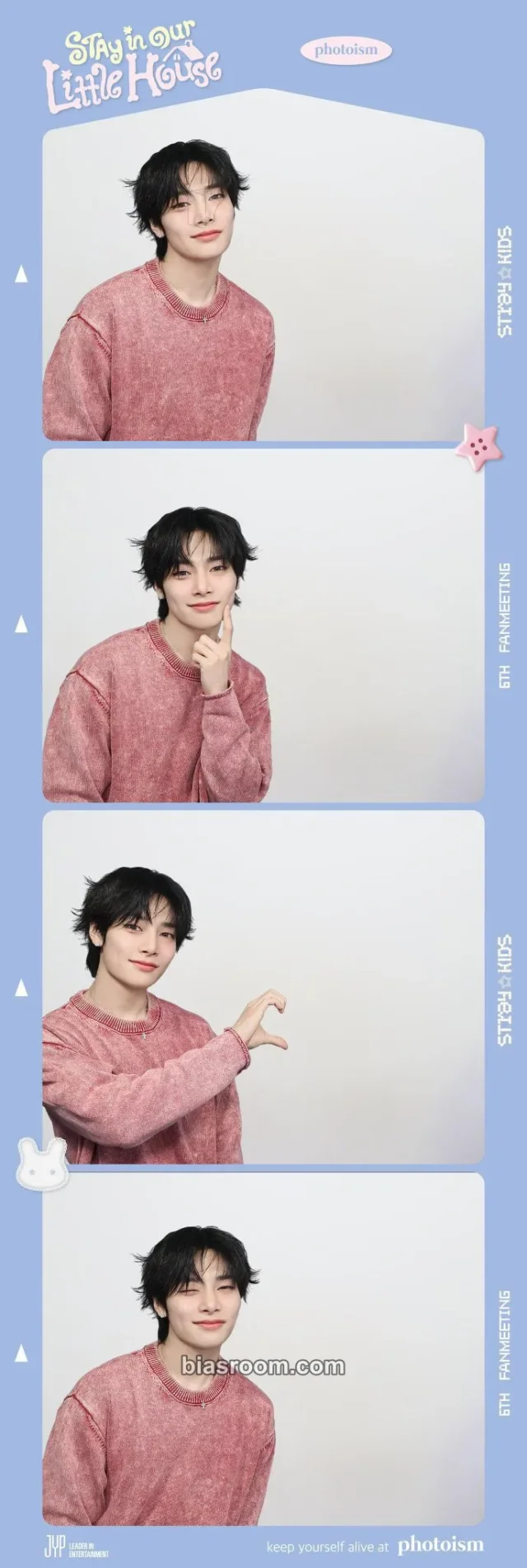 Stray Kids - I.N - 6th Fanmeeting - STAY in Our Little House Event photoism 4 cut photo merch supplemental