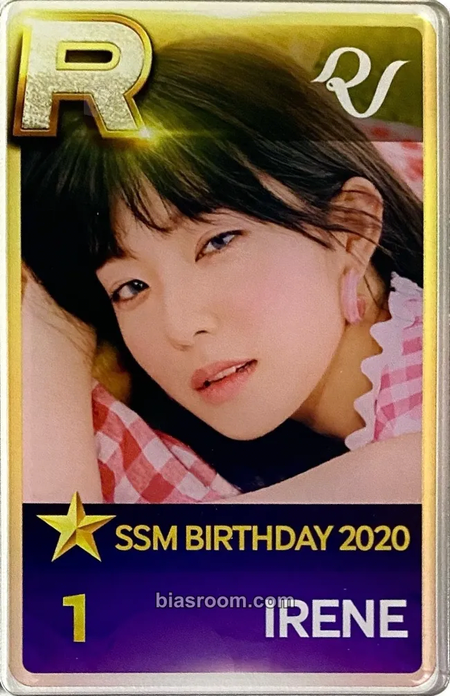 Irene SuperStar Pop-Ups Photocard - Red Velvet - Red Velvet K-pop photocard