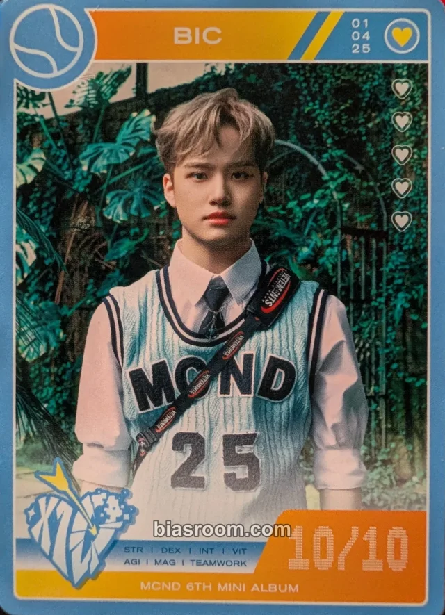 MCND - BIC - X10 Album album photocard