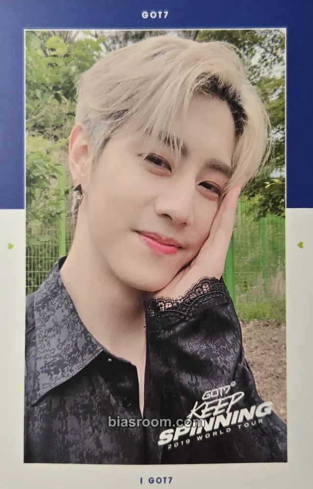GOT7 - Mark - 2019 World Tour - Keep Spinning Event postcard vip ticket benefit