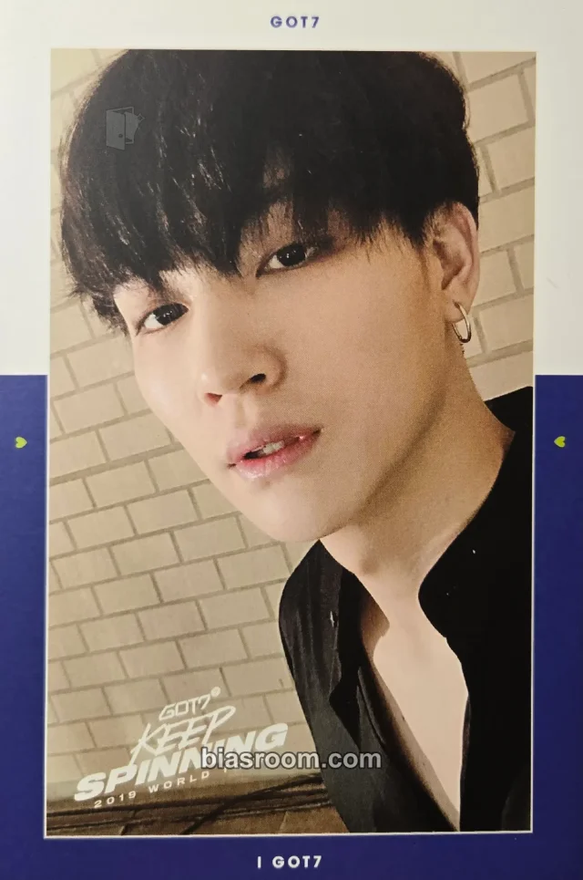 GOT7 - Jay B - 2019 World Tour - Keep Spinning Event postcard vip ticket benefit