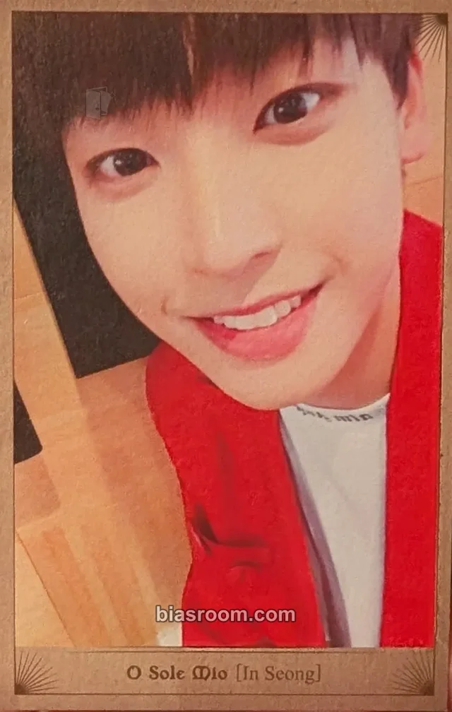 SF9 - Inseong - Knights of the Sun Album album photocard