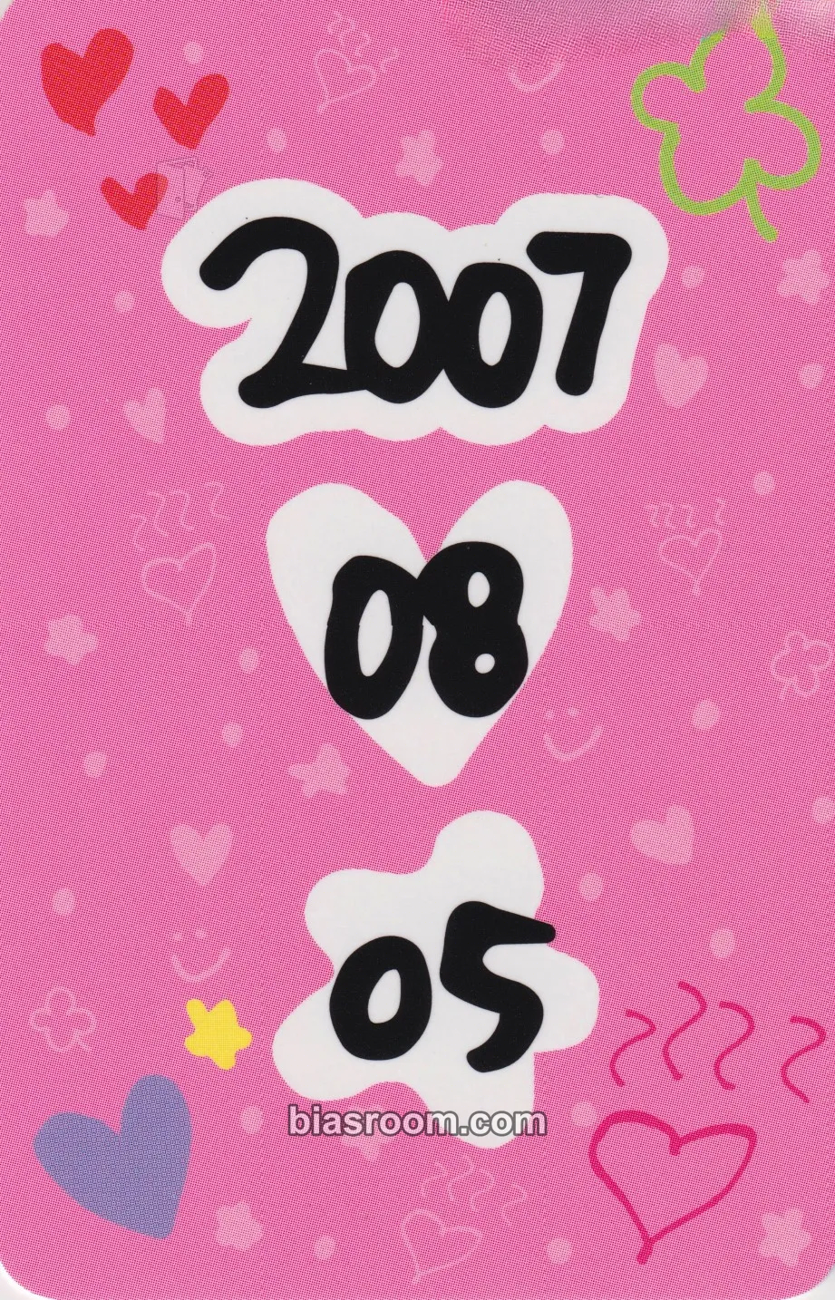 Hyoyeon 17th Anniversary MD Photocard - Girls' Generation - Girls' Generation K-pop photocard