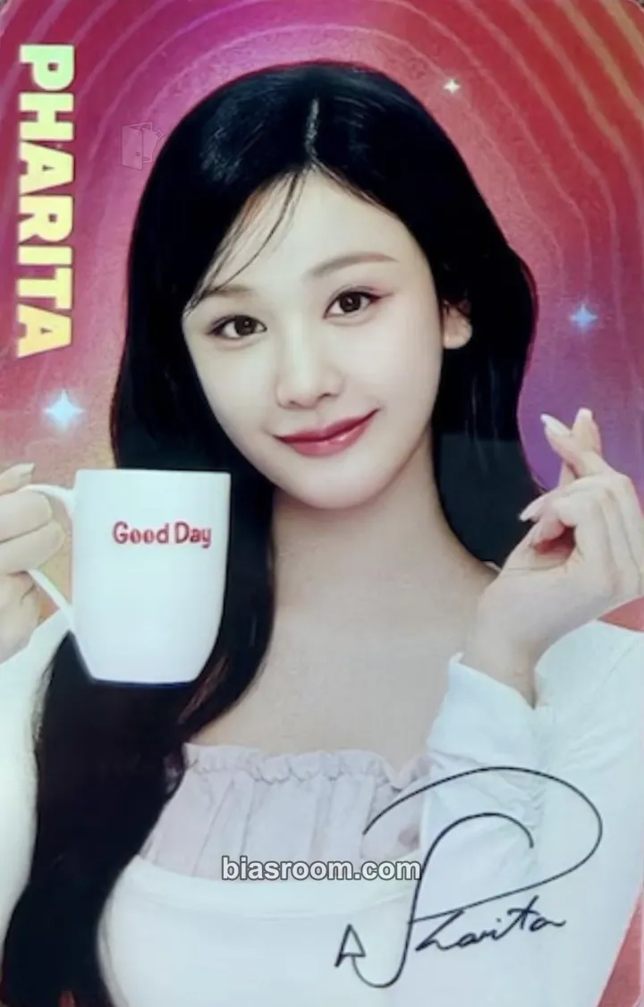Pharita Good Day Coffee X BABYMONSTER Photocard - BABYMONSTER - BABYMONSTER K-pop photocard