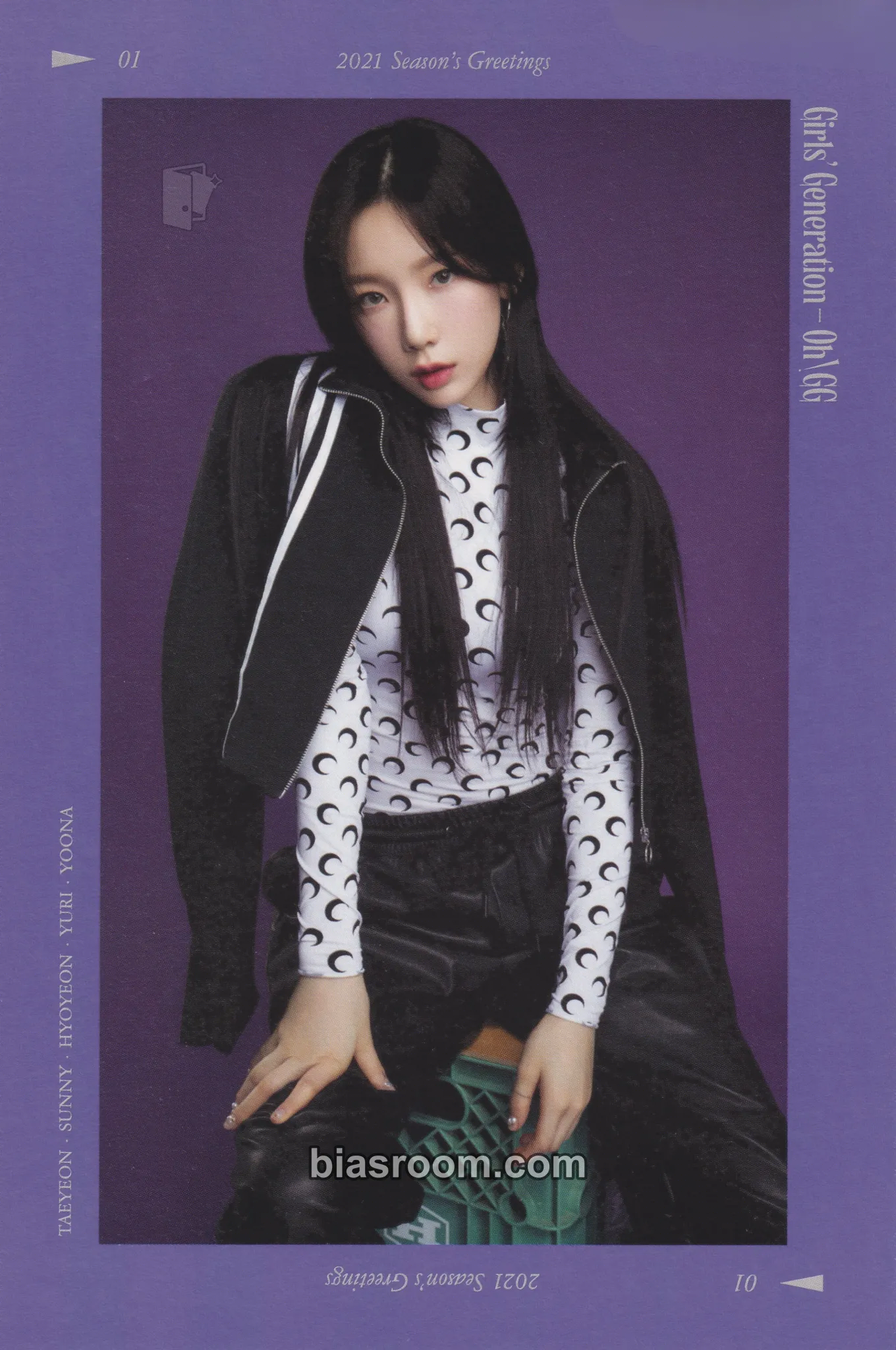 Taeyeon Oh!GG SEASON'S GREETINGS 2021 Photocard - Girls' Generation - Girls' Generation K-pop photocard