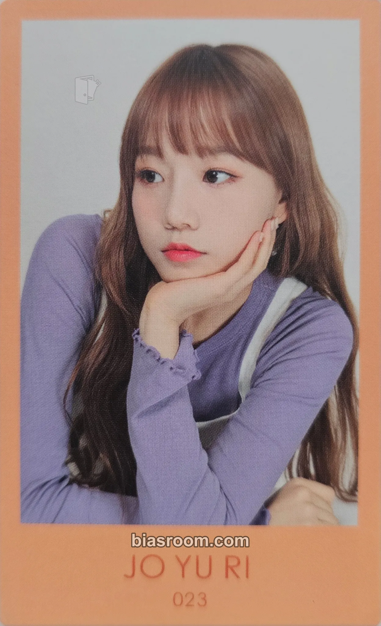 Jo Yuri JAPAN 1st FANMEETING Photocard - IZ*ONE - IZ*ONE K-pop photocard