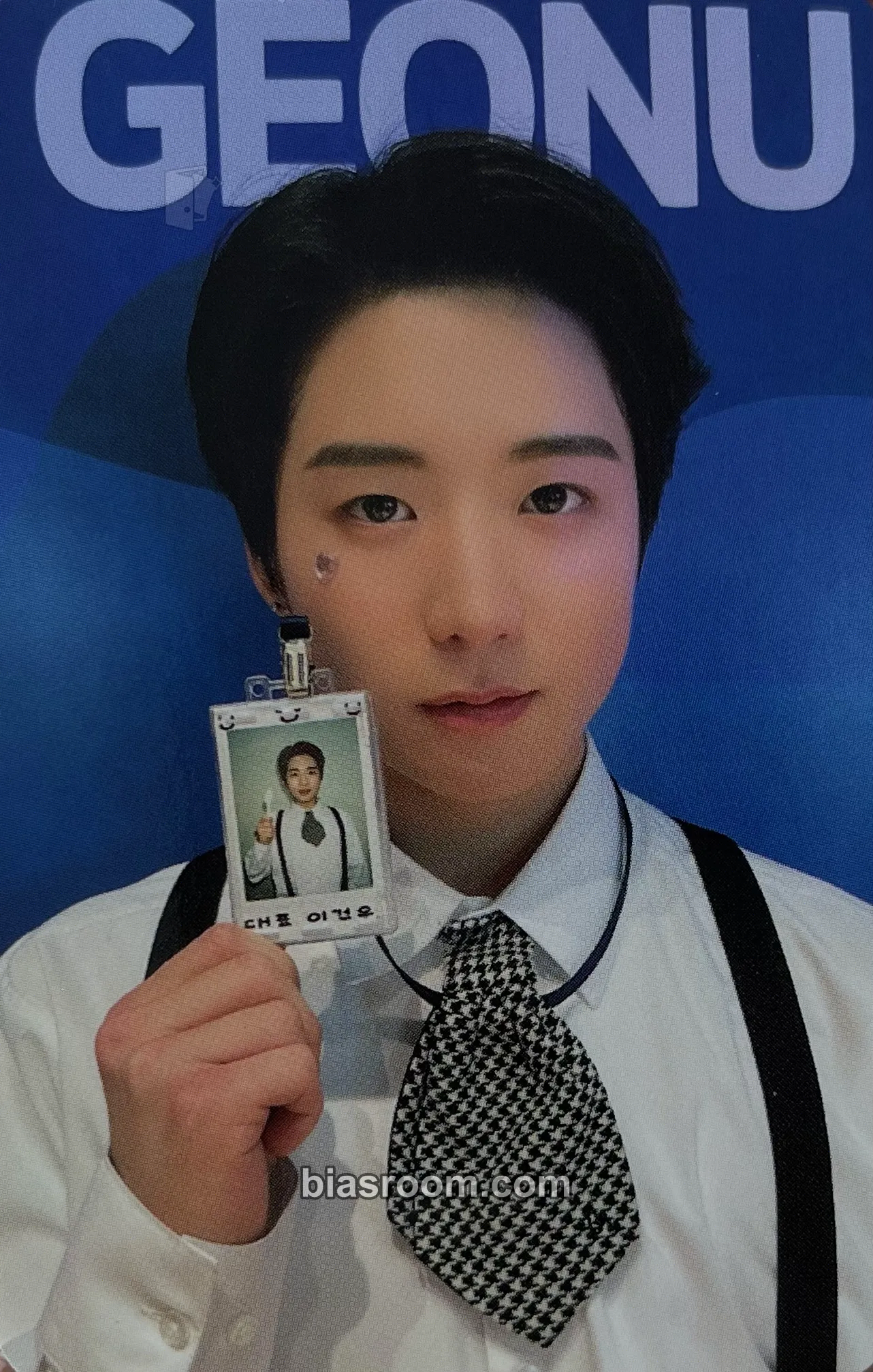 Geonu Just Begun Photocard - JustB - JustB K-pop photocard