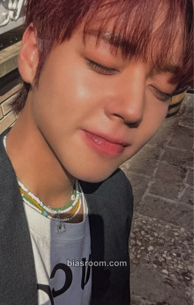 Park Jihoon - Jihoon - The answer Album album photocard day version white back