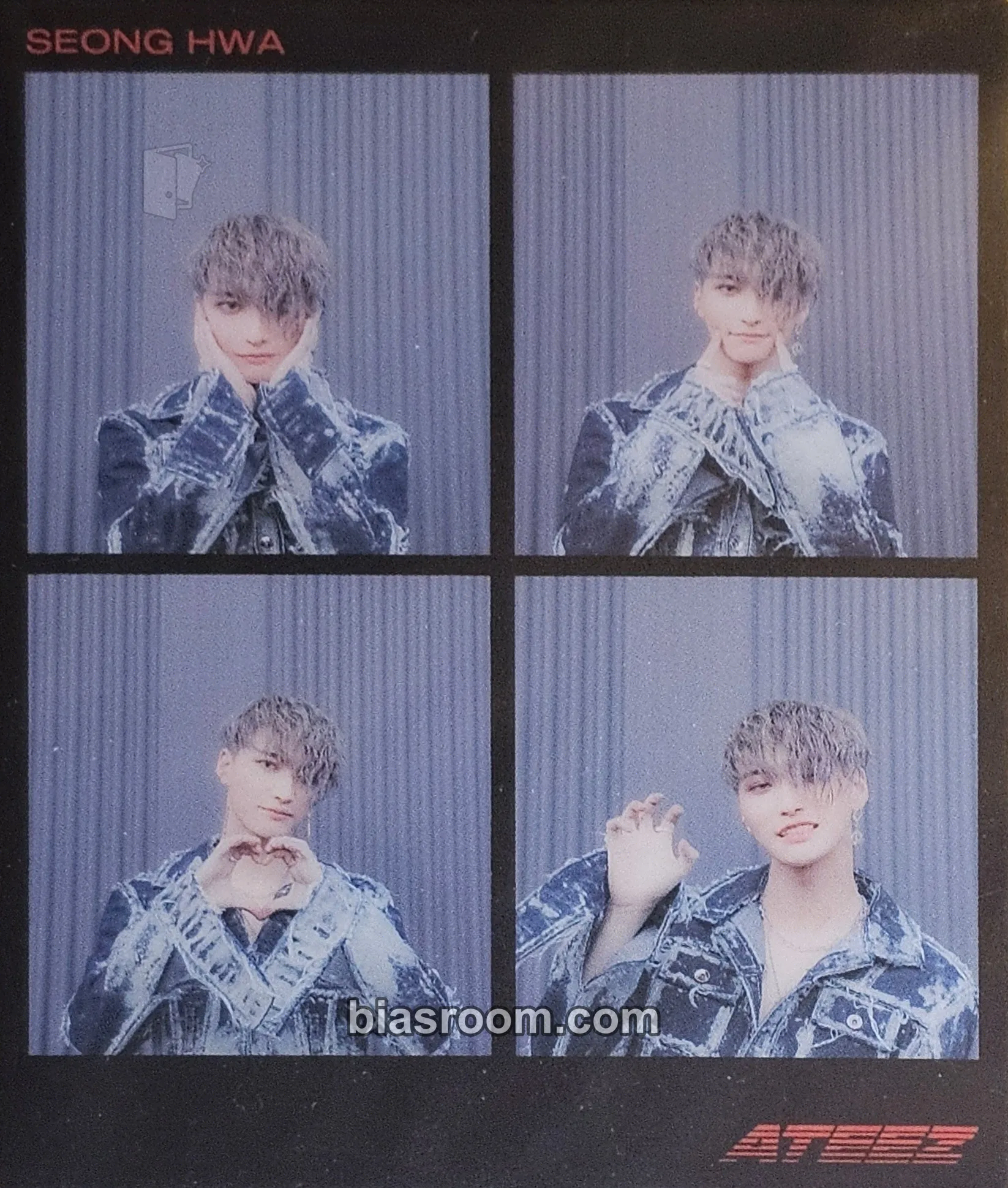 Seonghwa ZERO : FEVER Part.2 Photocard - ATEEZ - ATEEZ K-pop photocard