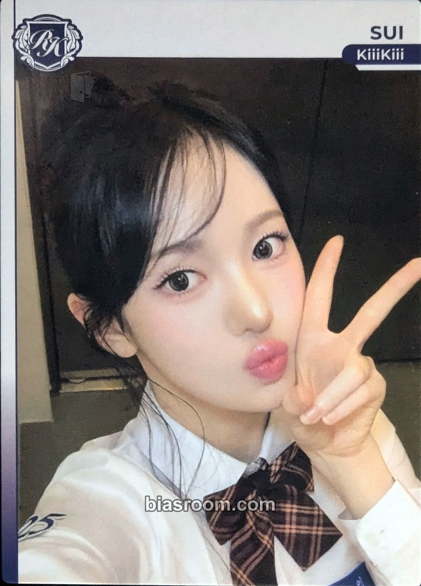 Sui TELECA 2025 K-POP ROOKIE COLLECTION CARDS Photocard - KiiiKiii - KiiiKiii K-pop photocard