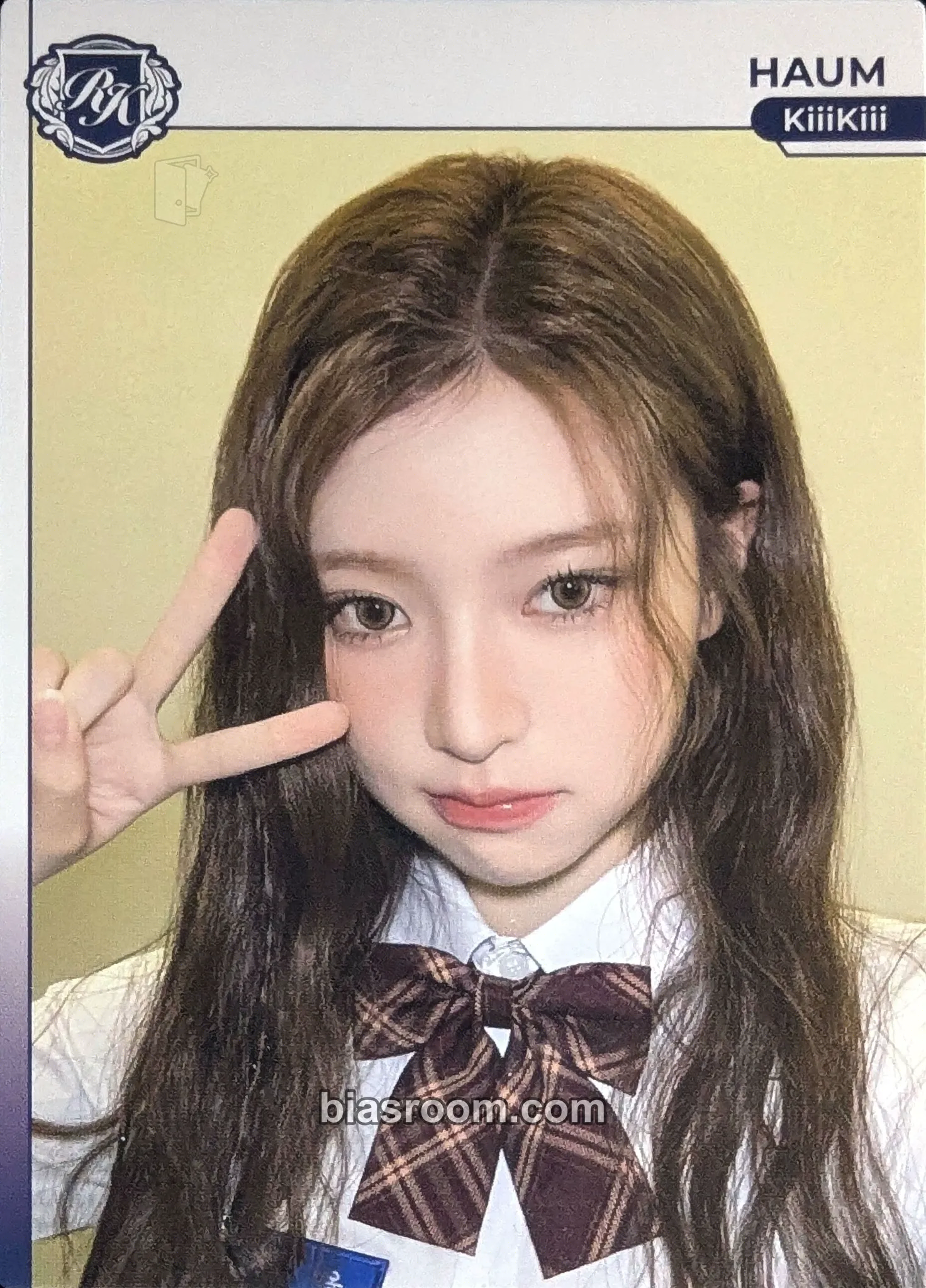 Haum TELECA 2025 K-POP ROOKIE COLLECTION CARDS Photocard - KiiiKiii - KiiiKiii K-pop photocard