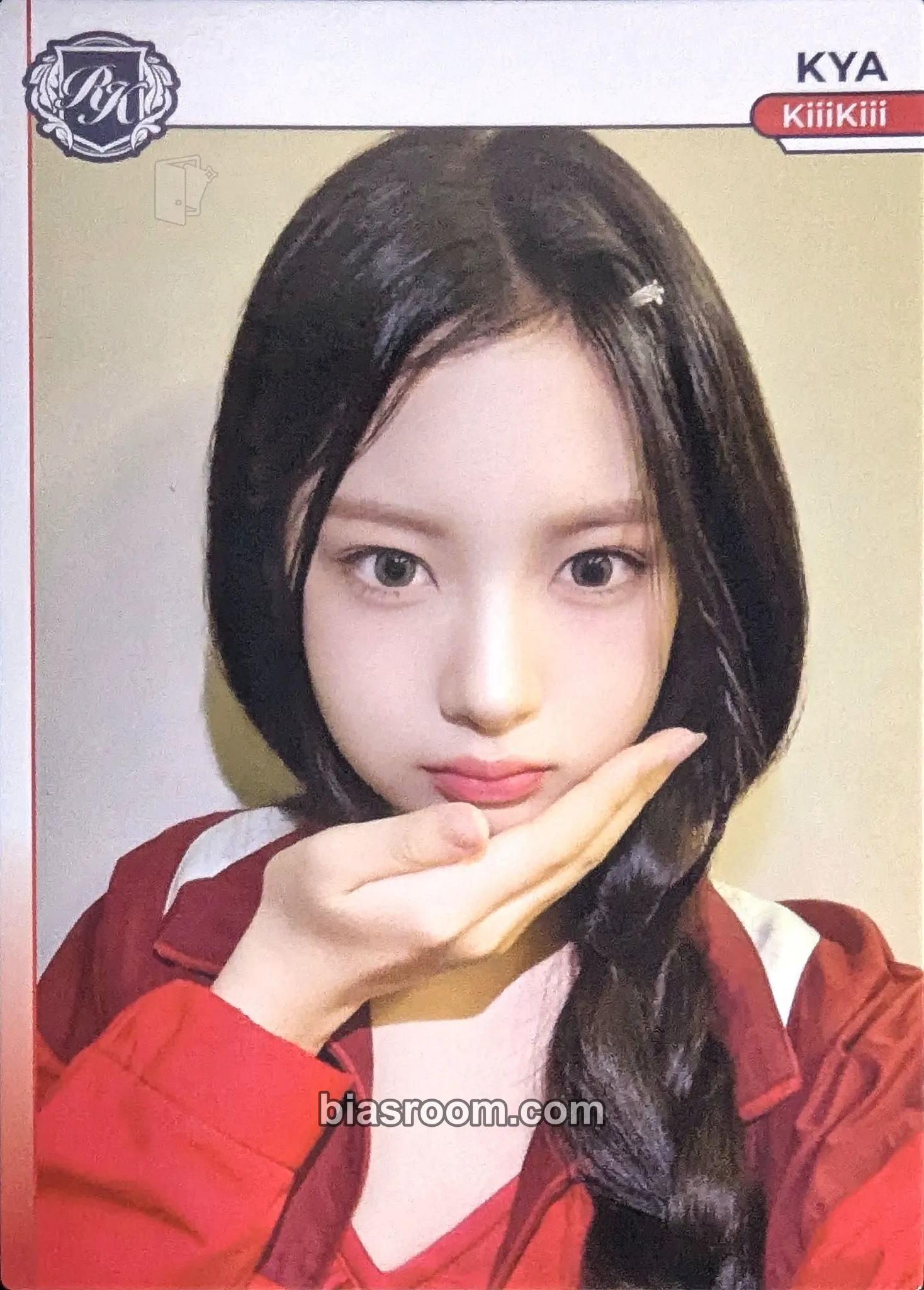 Kya TELECA 2025 K-POP ROOKIE COLLECTION CARDS Photocard - KiiiKiii - KiiiKiii K-pop photocard
