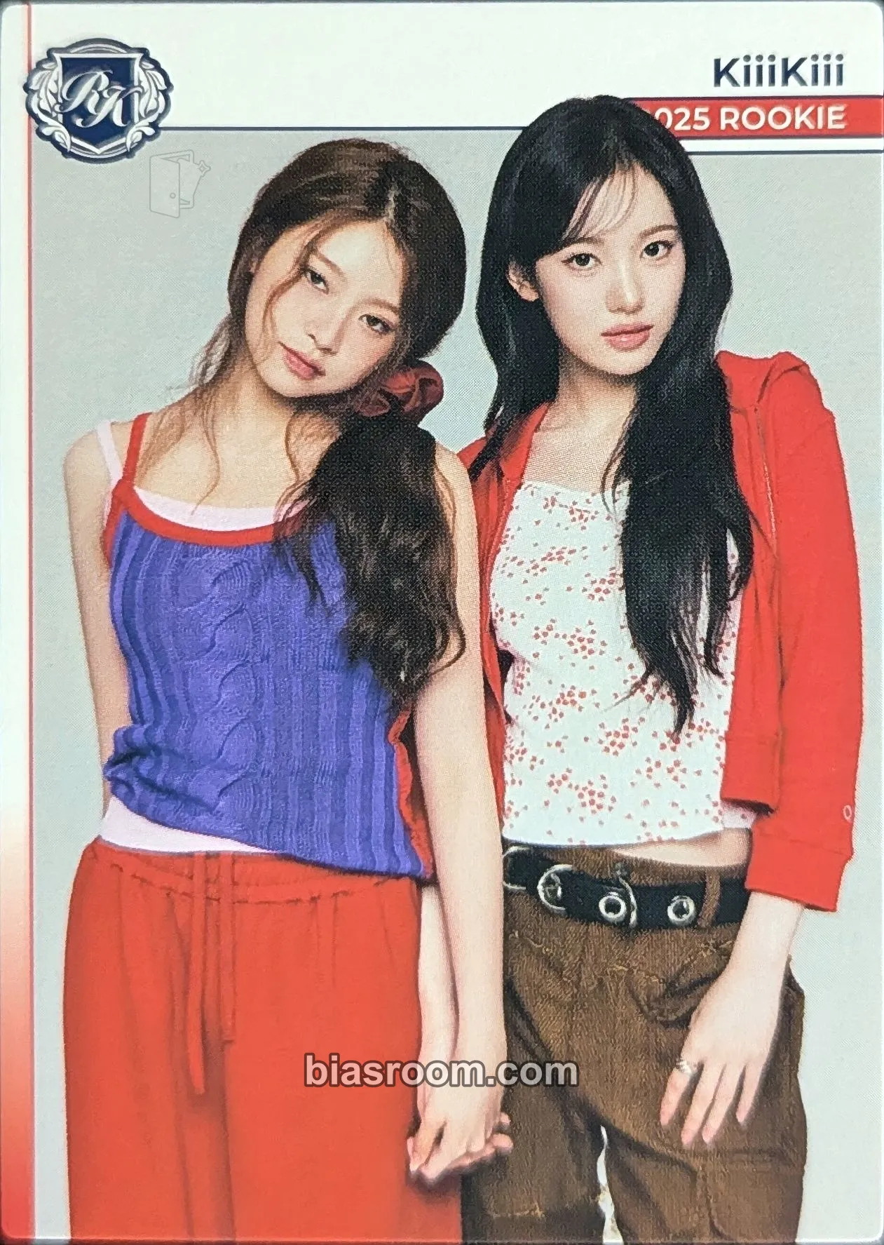 TELECA 2025 K-POP ROOKIE COLLECTION CARDS Photocard - KiiiKiii - KiiiKiii K-pop photocard
