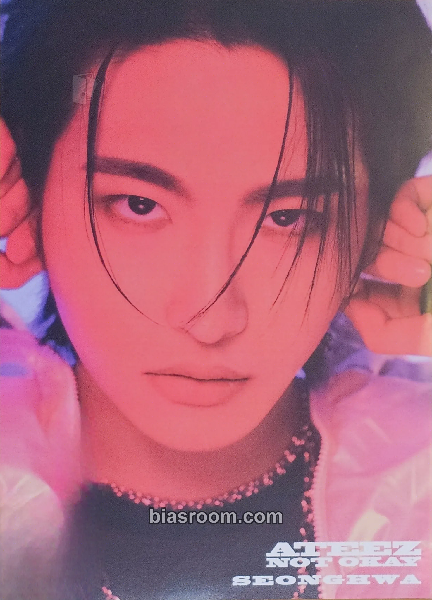 Seonghwa NOT OKAY Photocard - ATEEZ - ATEEZ K-pop photocard