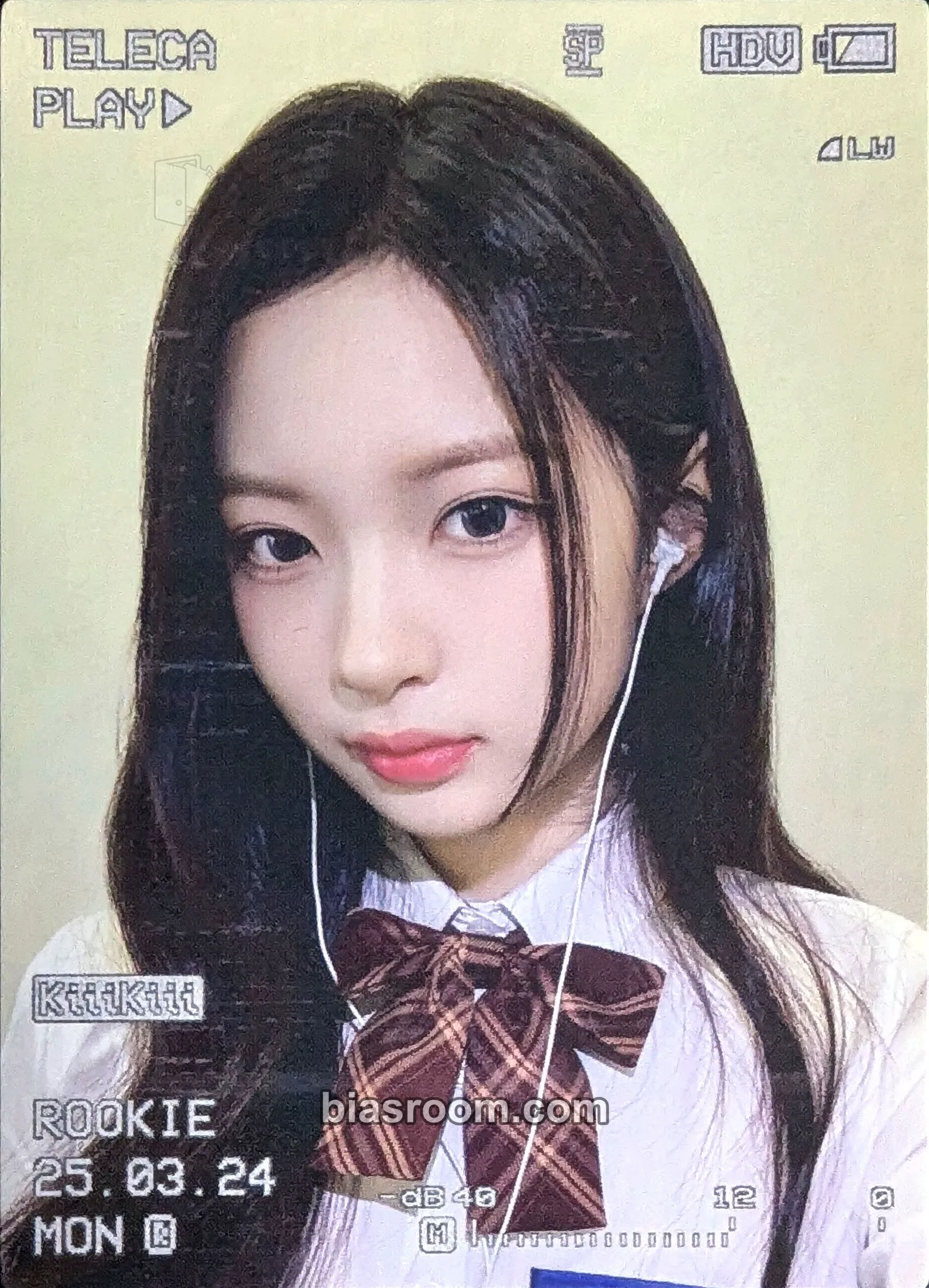 Kya TELECA 2025 K-POP ROOKIE COLLECTION CARDS Photocard - KiiiKiii - KiiiKiii K-pop photocard