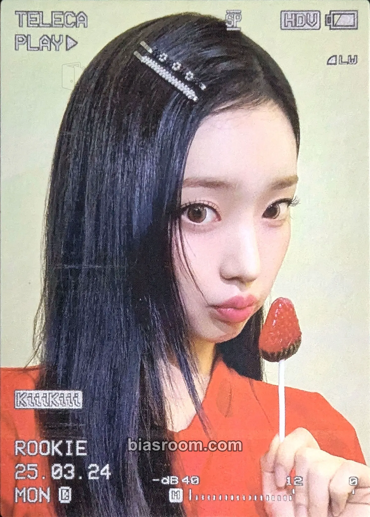 Leesol TELECA 2025 K-POP ROOKIE COLLECTION CARDS Photocard - KiiiKiii - KiiiKiii K-pop photocard