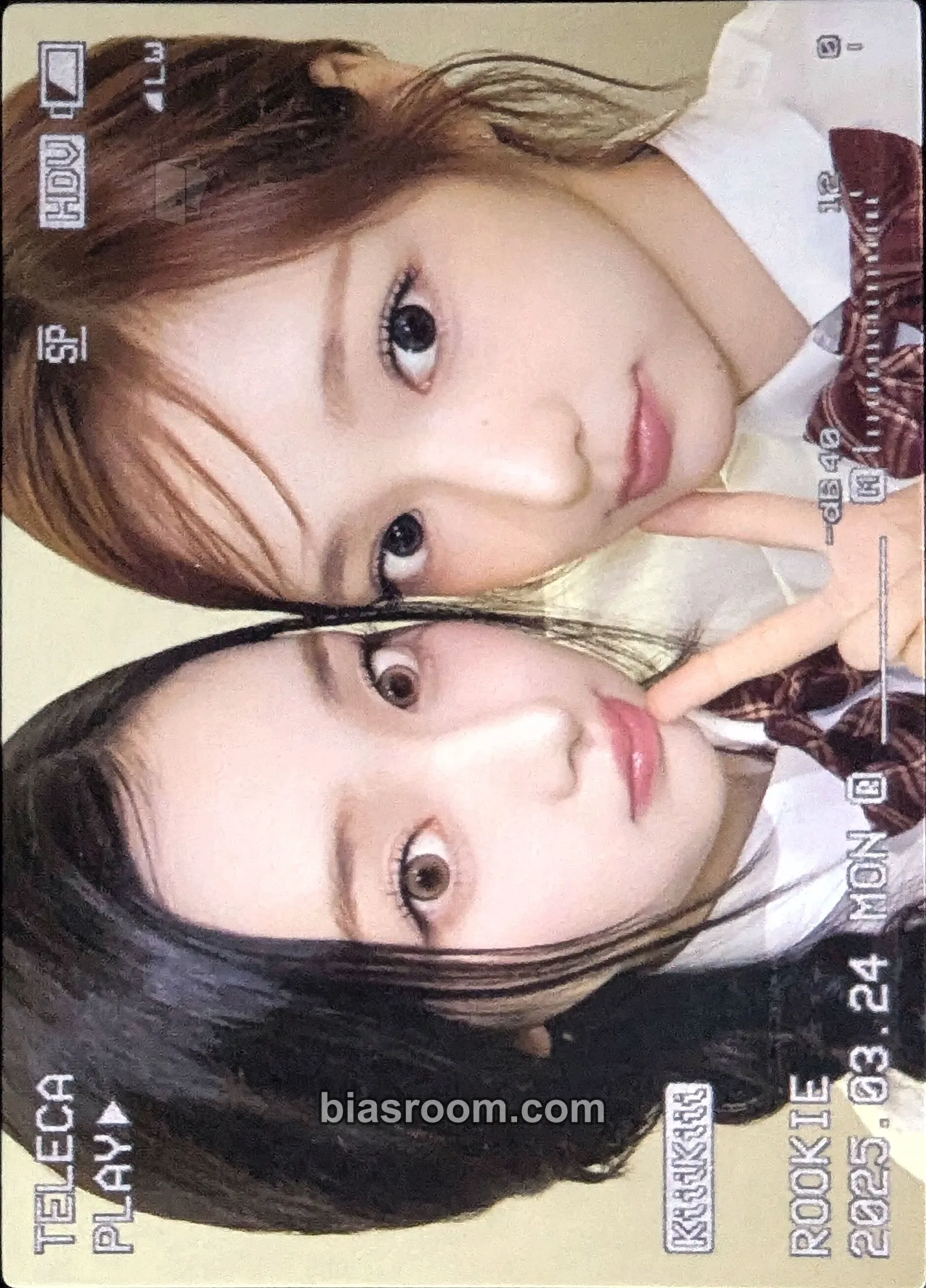 TELECA 2025 K-POP ROOKIE COLLECTION CARDS Photocard - KiiiKiii - KiiiKiii K-pop photocard