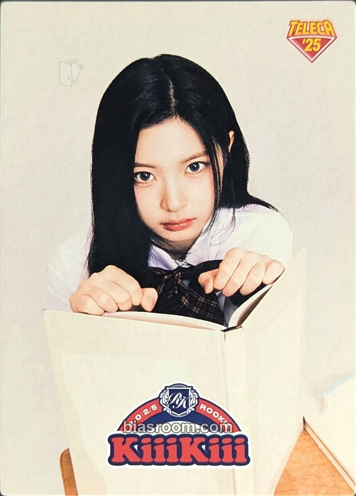 Kya TELECA 2025 K-POP ROOKIE COLLECTION CARDS Photocard - KiiiKiii - KiiiKiii K-pop photocard