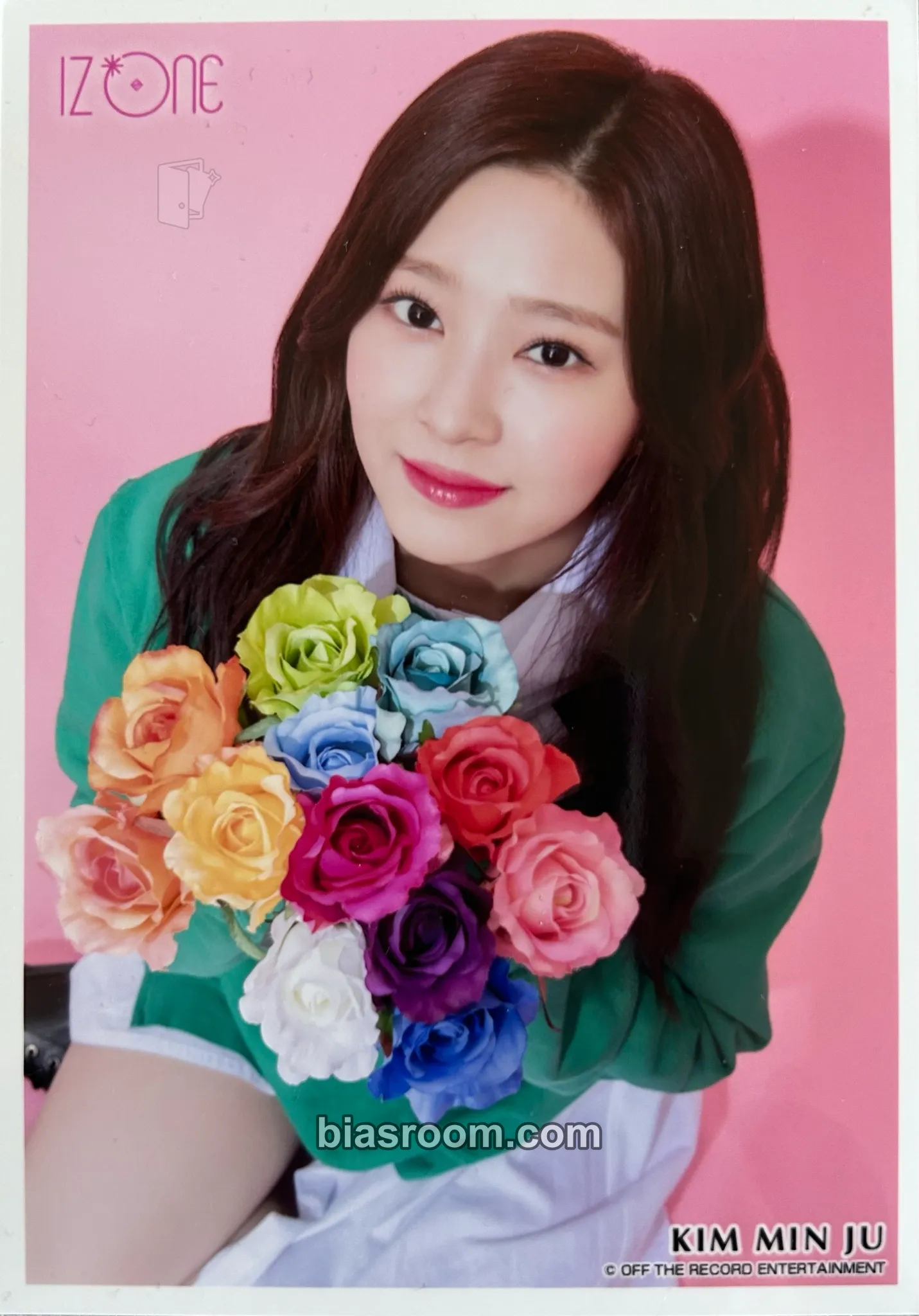 Minju Showcase in Japan Photocard - IZ*ONE - IZ*ONE K-pop photocard