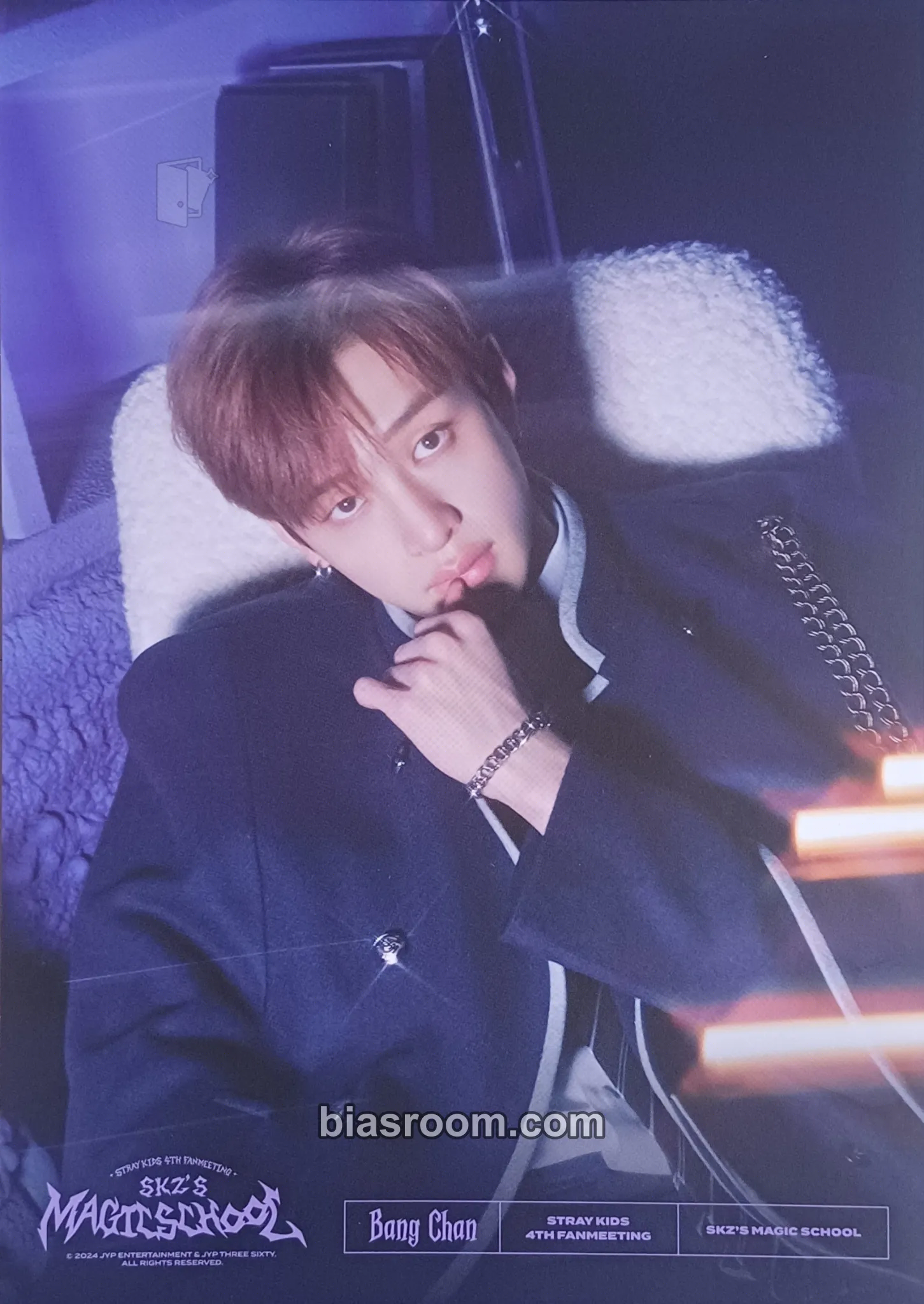 Bang Chan 4th Fanmeeting - SKZ's Magic School Photocard - Stray Kids - Stray Kids K-pop photocard