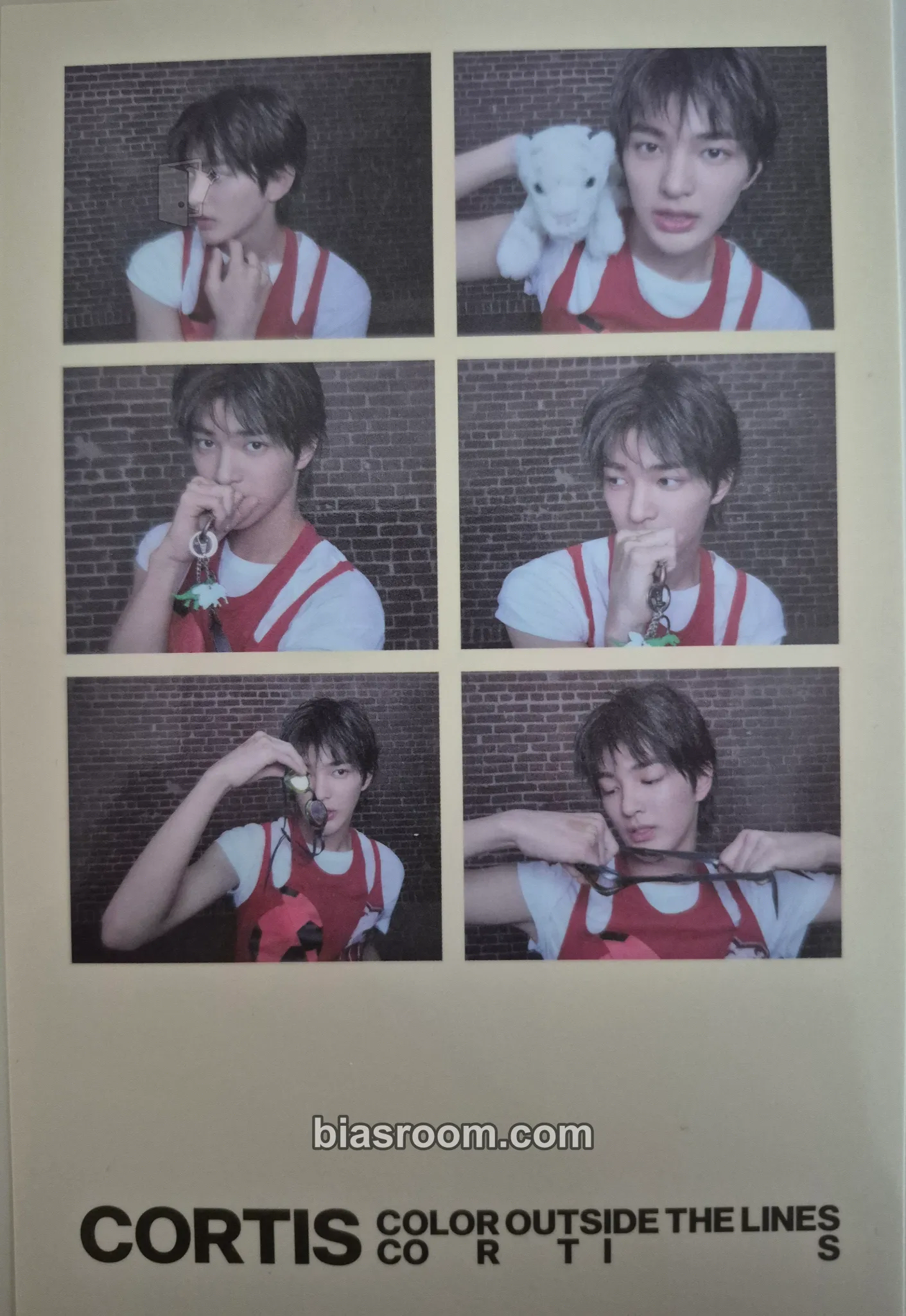 Keonho COLOR OUTSIDE THE LINES Photocard - CORTIS - CORTIS K-pop photocard