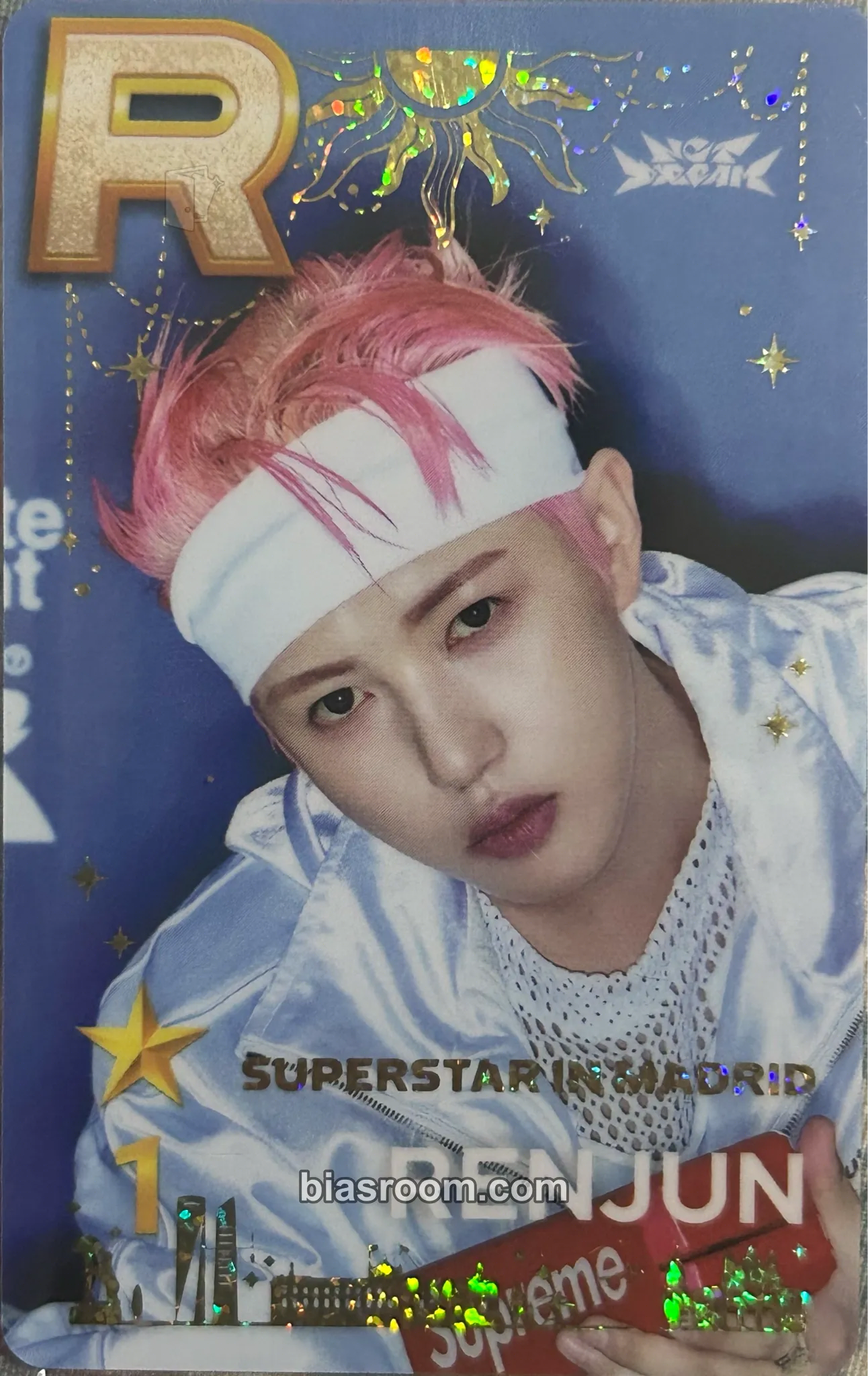 Renjun SUPERSTAR SMTOWN Photocard - NCT - NCT K-pop photocard
