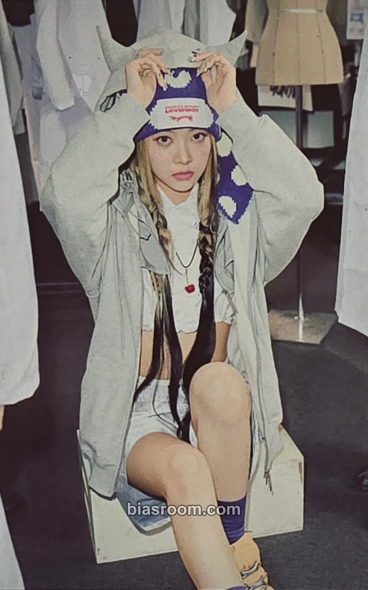Hong Eunchae EASY Photocard - LE SSERAFIM - LE SSERAFIM K-pop photocard