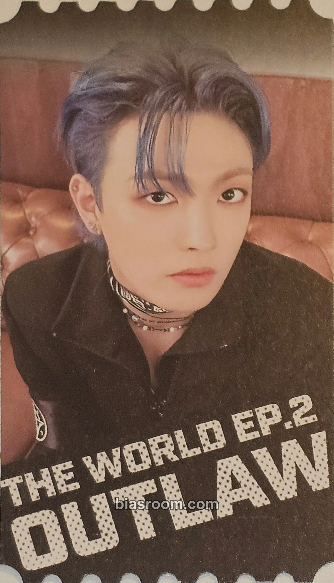 Hongjoong THE WORLD EP.2 : OUTLAW Photocard - ATEEZ - ATEEZ K-pop photocard
