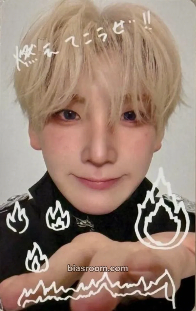 Yuma We on Fire Photocard - &TEAM - &TEAM K-pop photocard