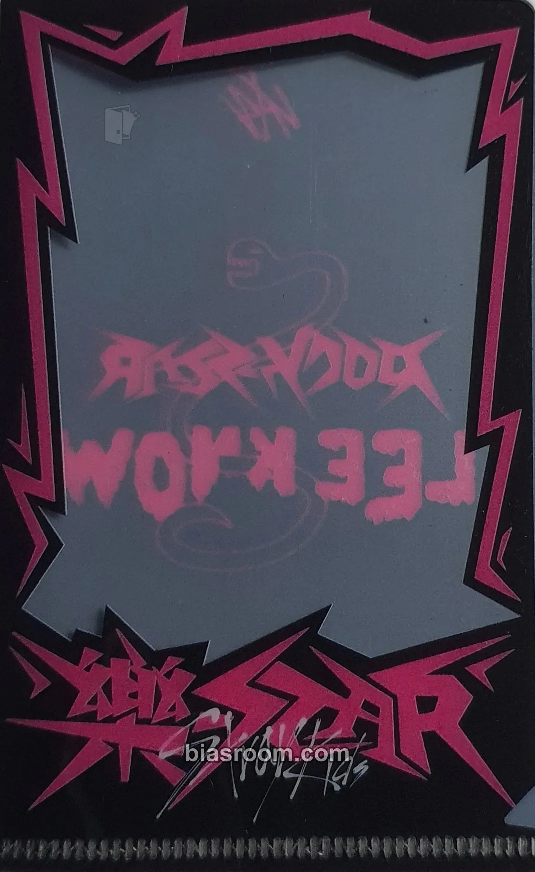 Lee Know Rock-Star Photocard - Stray Kids - Stray Kids K-pop photocard