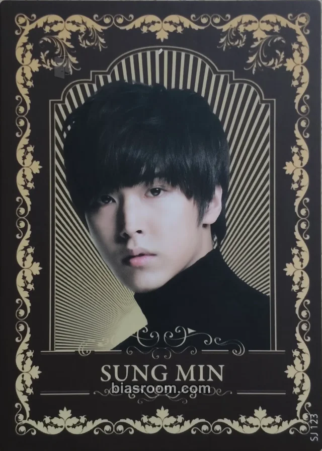 SUPER JUNIOR - Sungmin - Star Collection Card Other star collection card trading card
