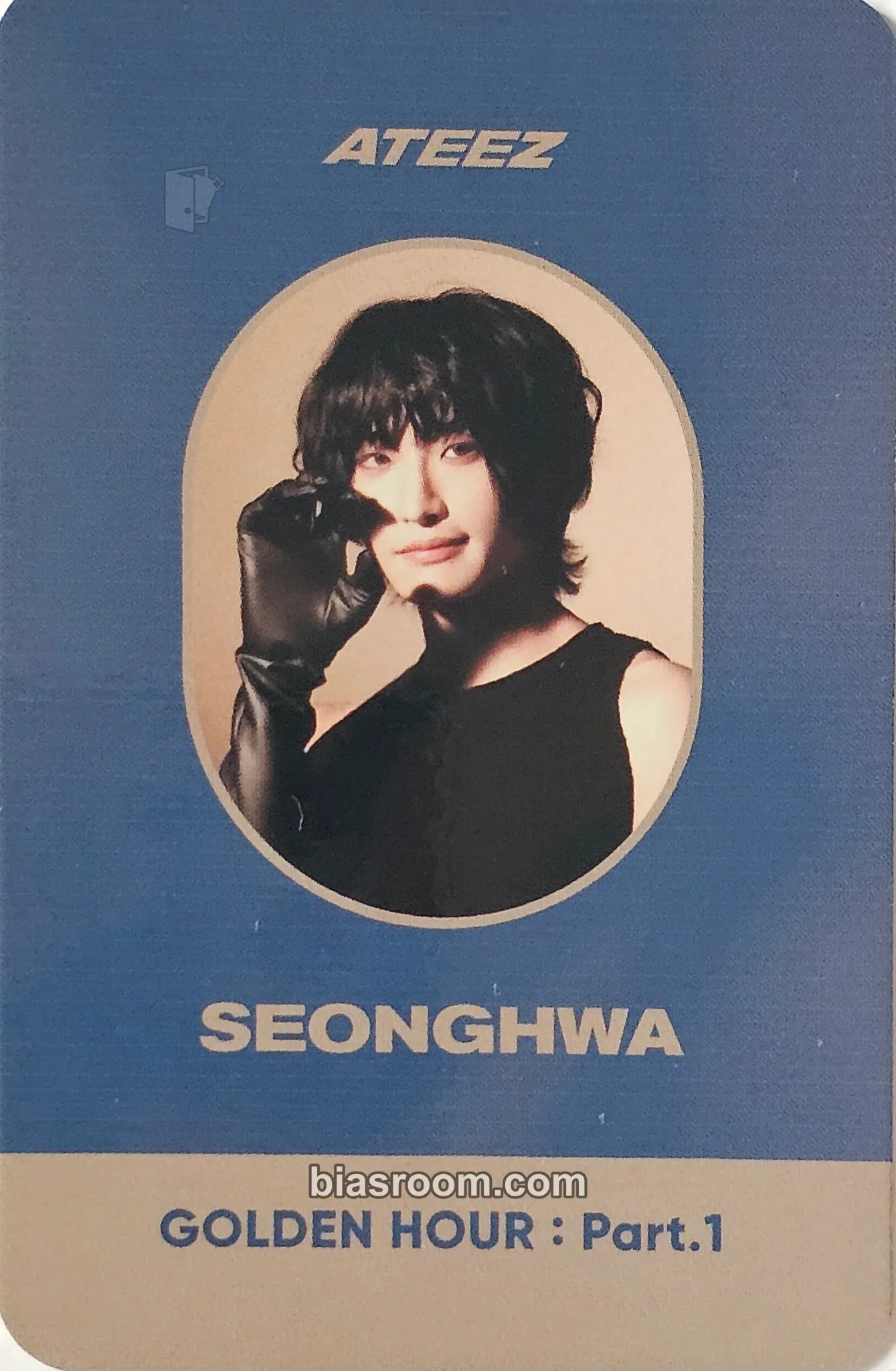 Seonghwa POP-UP: GOLDEN HOUR : Part 1 (Soundwave) Photocard - ATEEZ - ATEEZ K-pop photocard