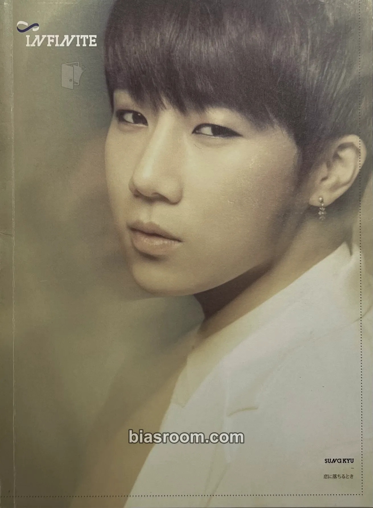 Sungkyu Koi ni Ochiru Toki Photocard - INFINITE - INFINITE K-pop photocard