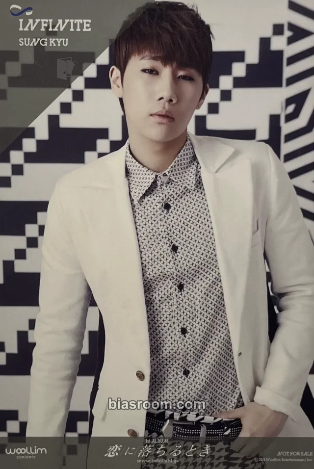 INFINITE - Sungkyu - Koi ni Ochiru Toki Album japanese album