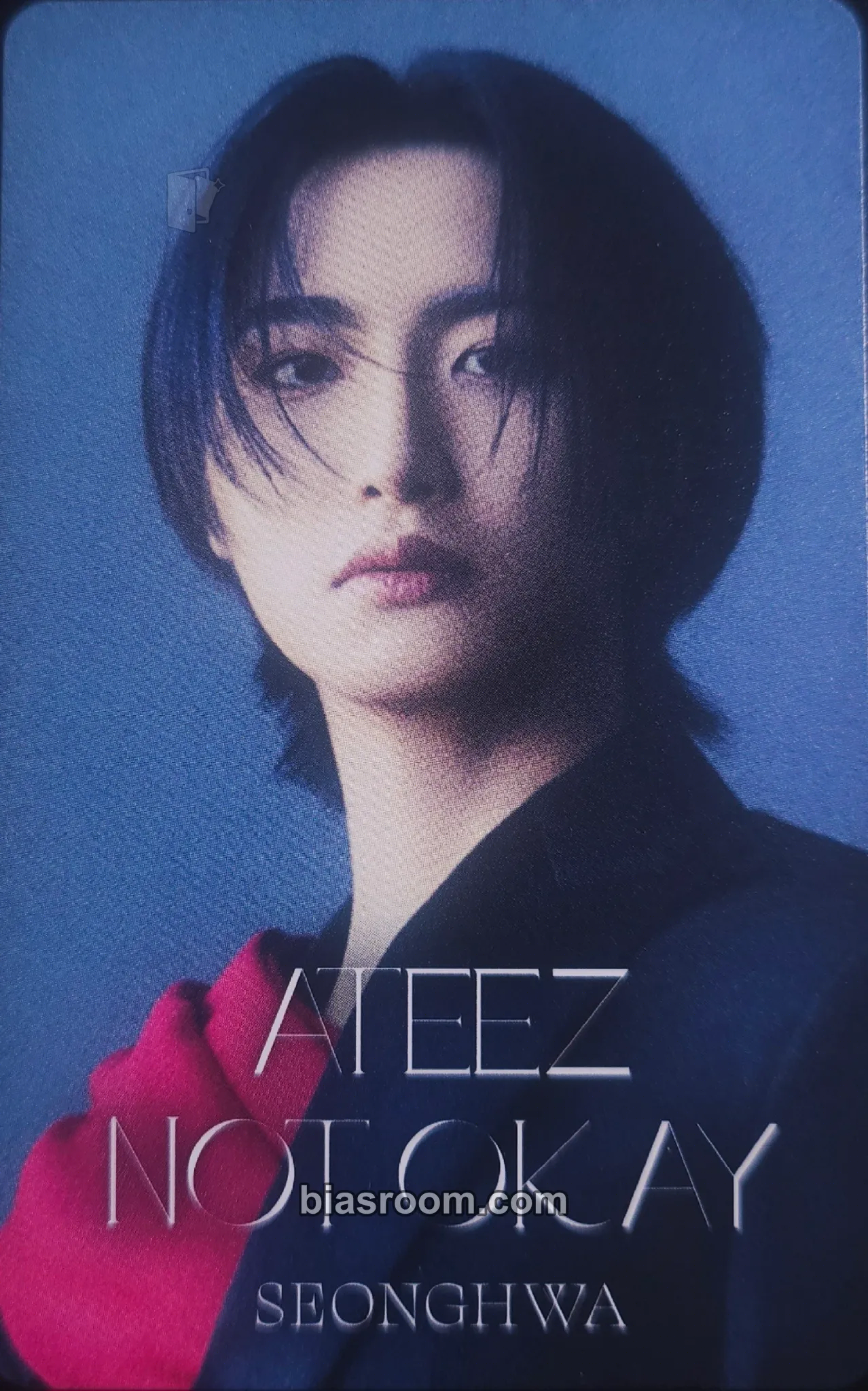 Seonghwa NOT OKAY Photocard - ATEEZ - ATEEZ K-pop photocard