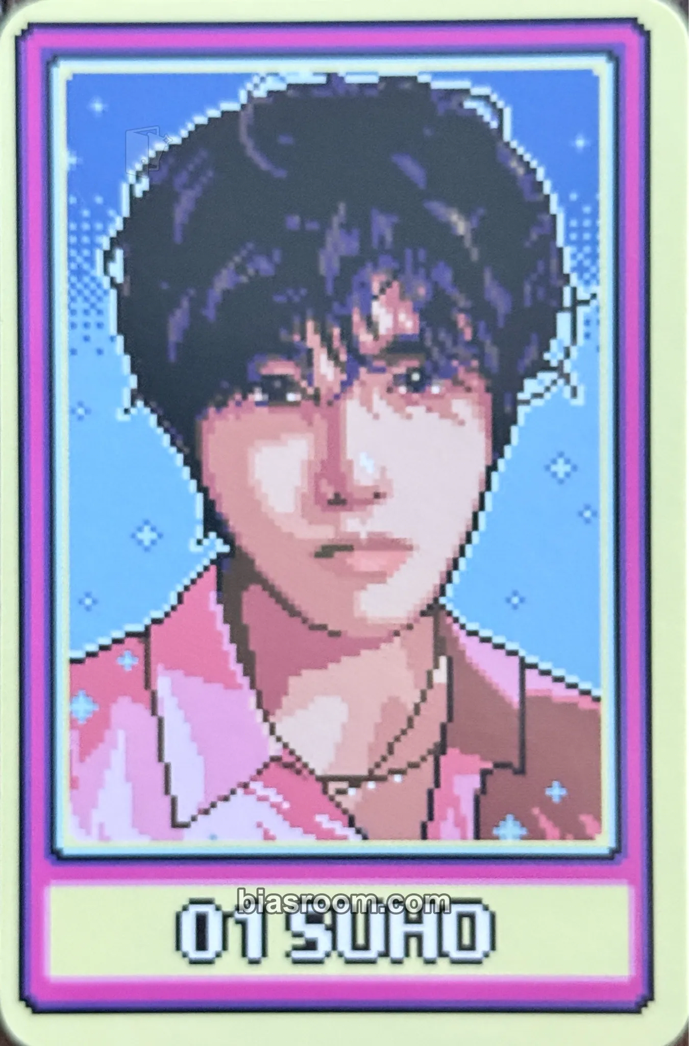 Suho EXO POP UP <EXOcial Club - Cream Soda> in Seoul Photocard - EXO - EXO K-pop photocard