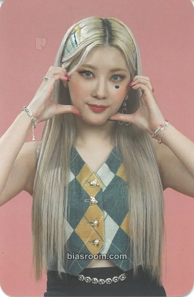 Chaein KCON:TACT HI 5 Photocard - PURPLE KISS - PURPLE KISS K-pop photocard