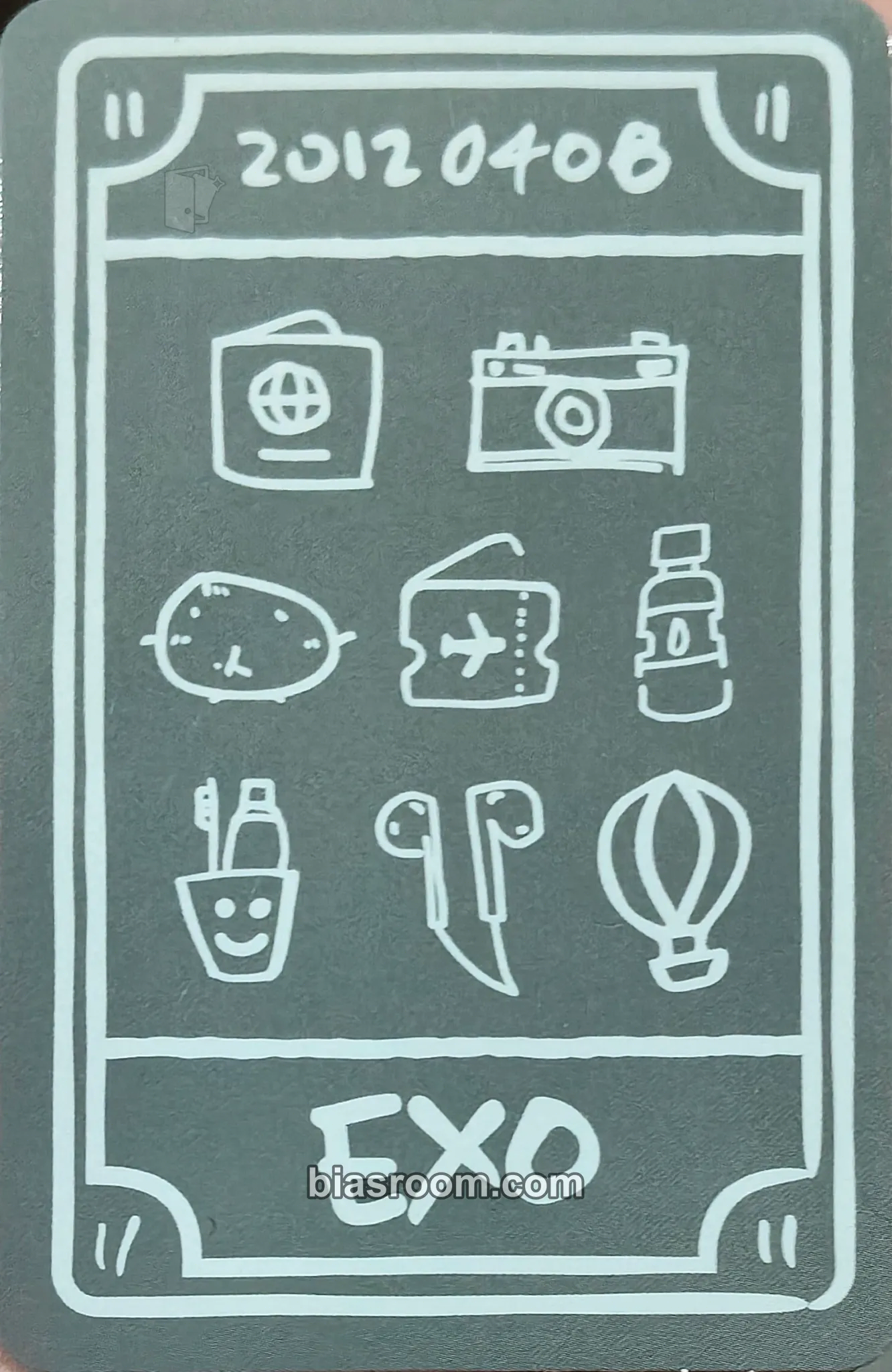 EXO's 11th Debut Anniversary MD Photocard - EXO - EXO K-pop photocard