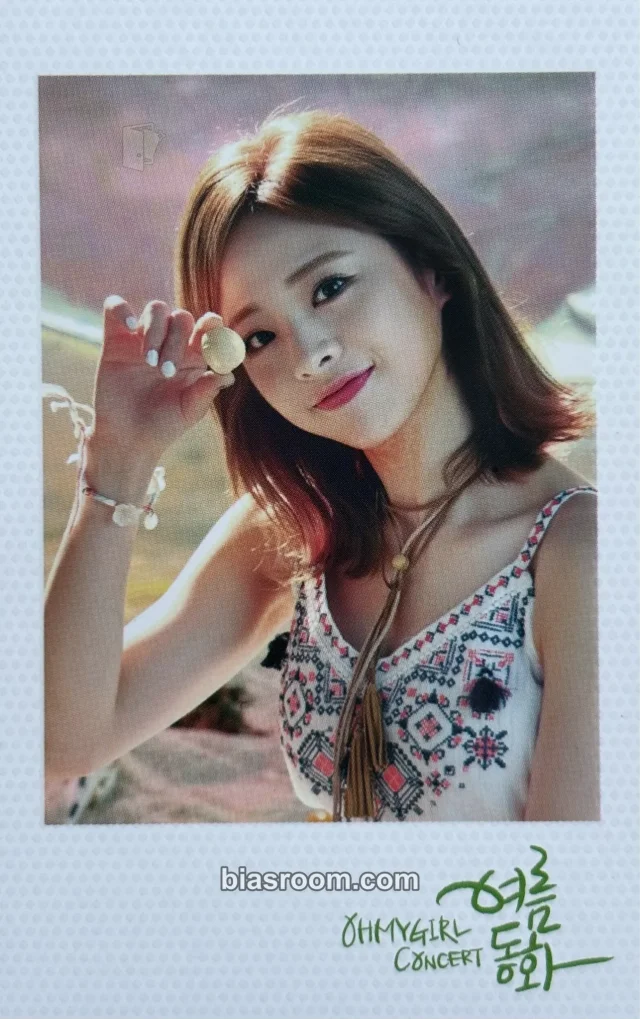 OH MY GIRL - JinE - OH MY GIRL 1st Concert — SUMMER FAIRY TALES Event merch photocard polaroid set