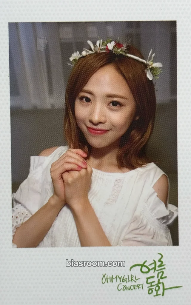 OH MY GIRL - JinE - OH MY GIRL 1st Concert — SUMMER FAIRY TALES Event merch photocard polaroid set