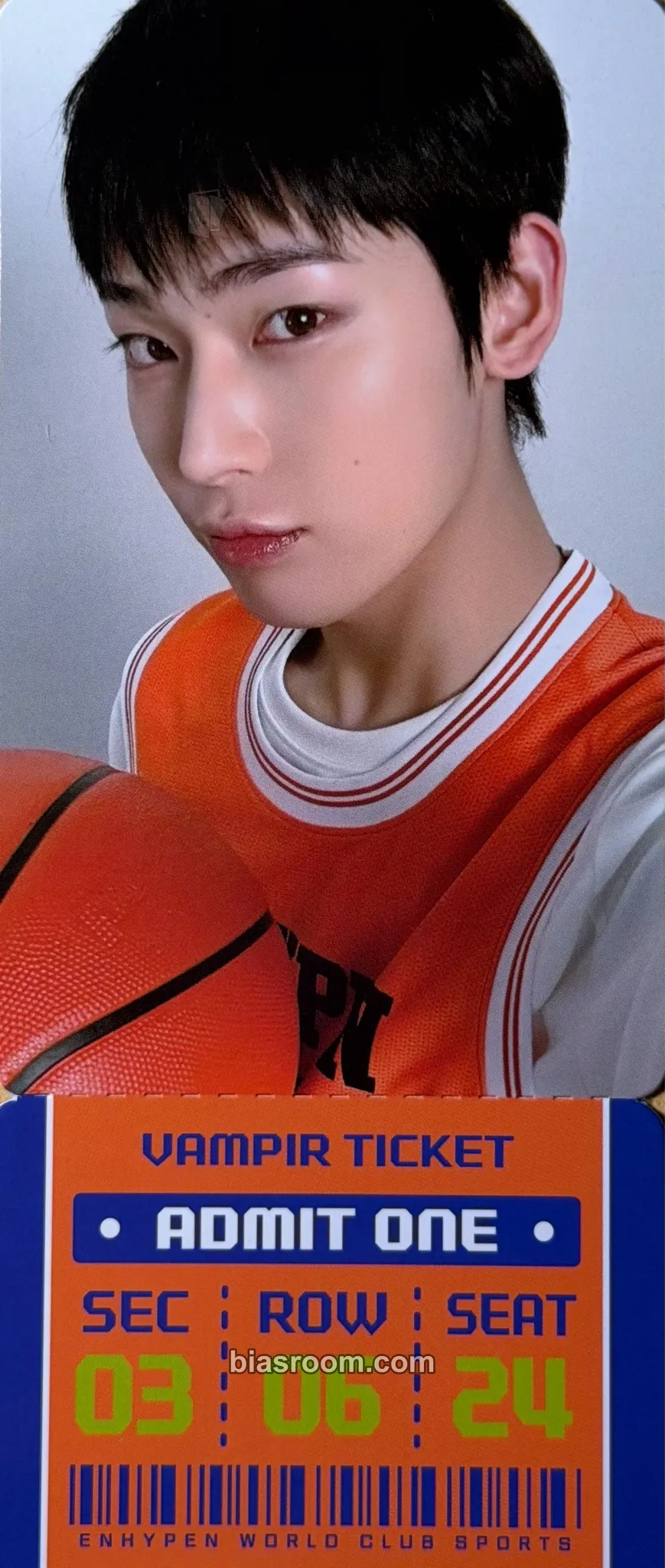 Sunoo ENHYPEN WORLD COUPON CARD COLLECTION Photocard - ENHYPEN - ENHYPEN K-pop photocard