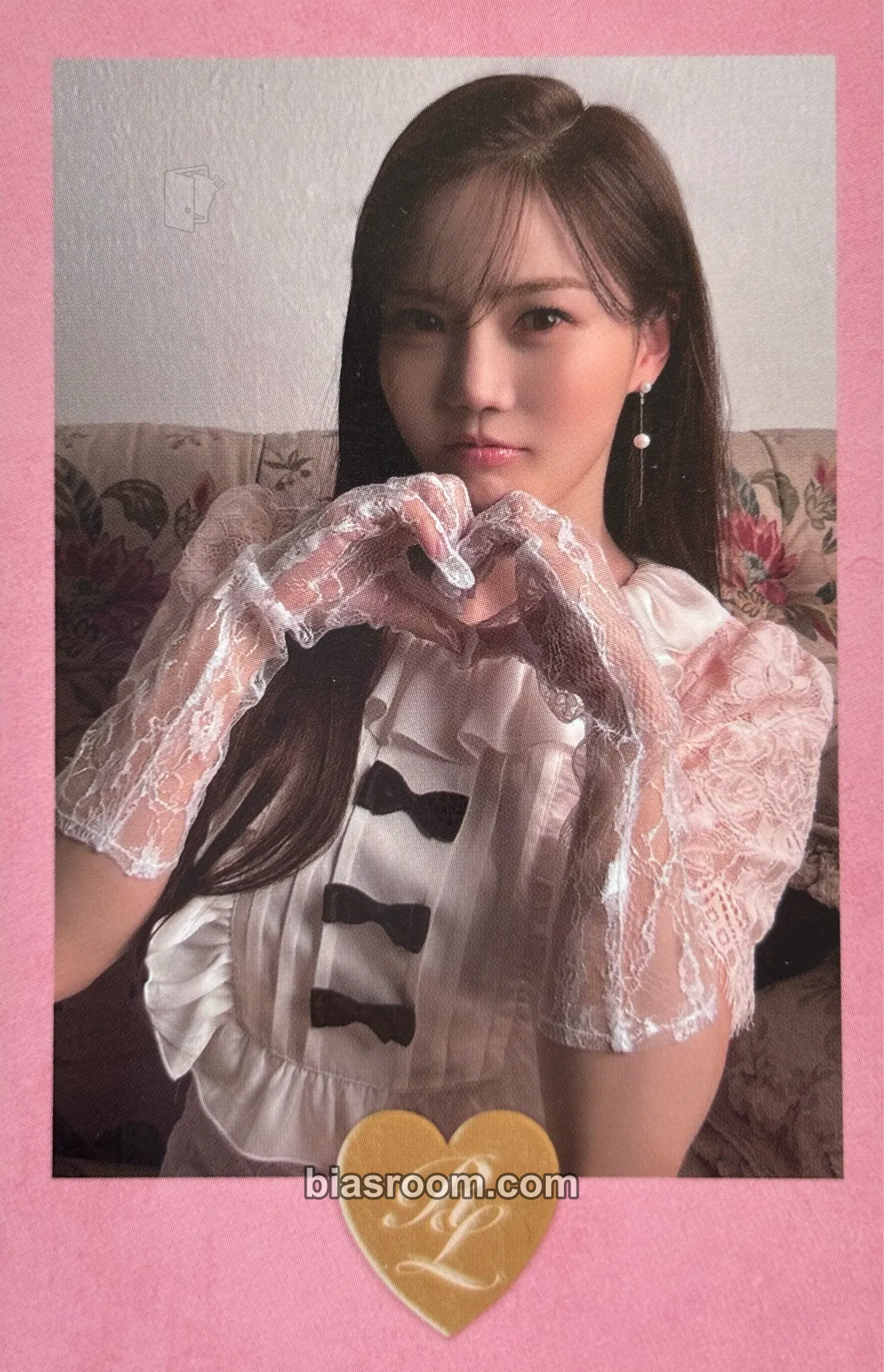 Hyojung Real Love Photocard - OH MY GIRL - OH MY GIRL K-pop photocard