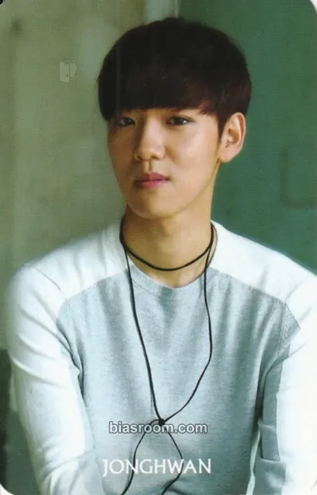 100% - Jonghwan - Time Leap Album album photocard