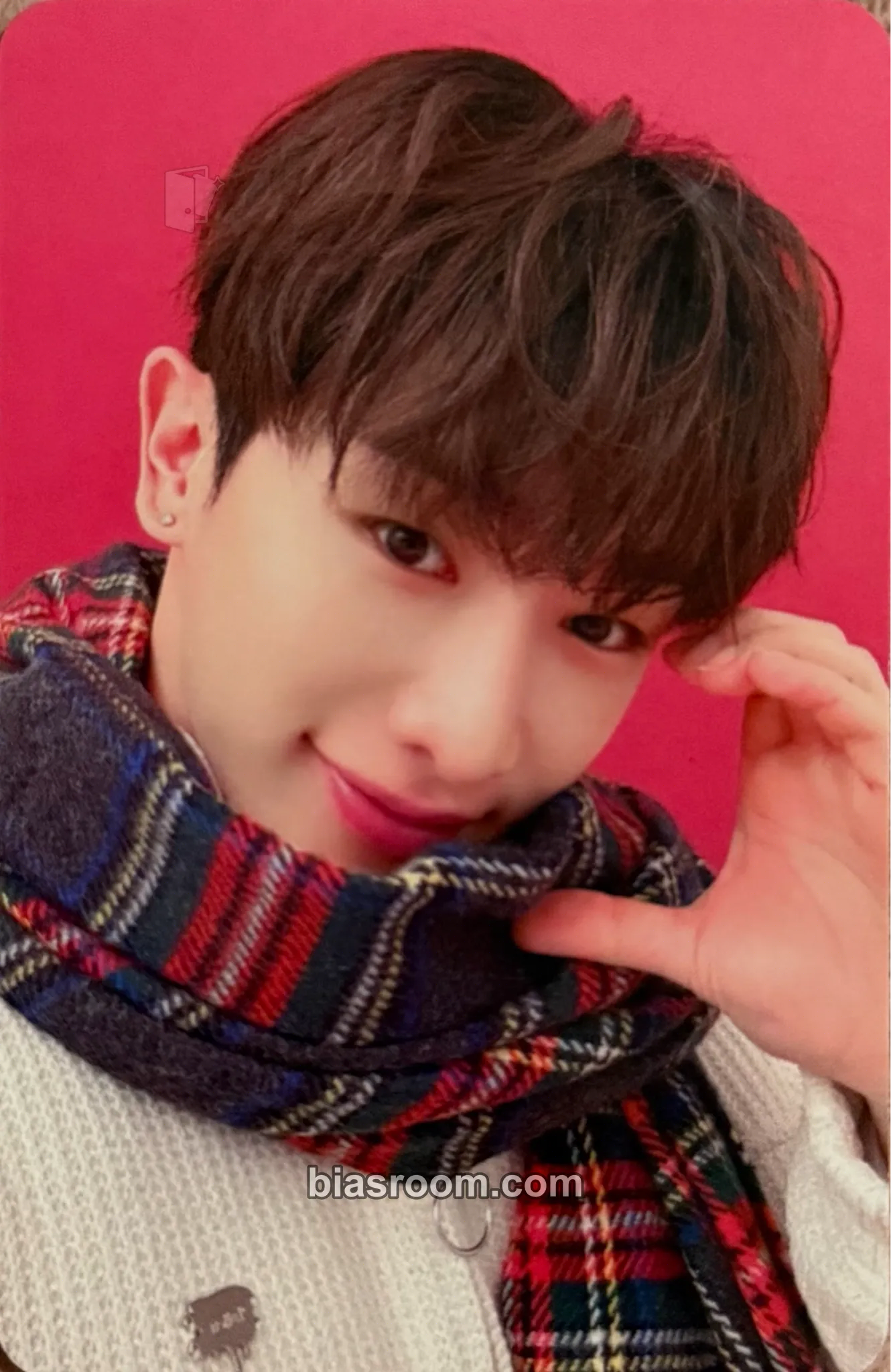 Wonho Everyday Christmas Photocard - Wonho K-pop photocard