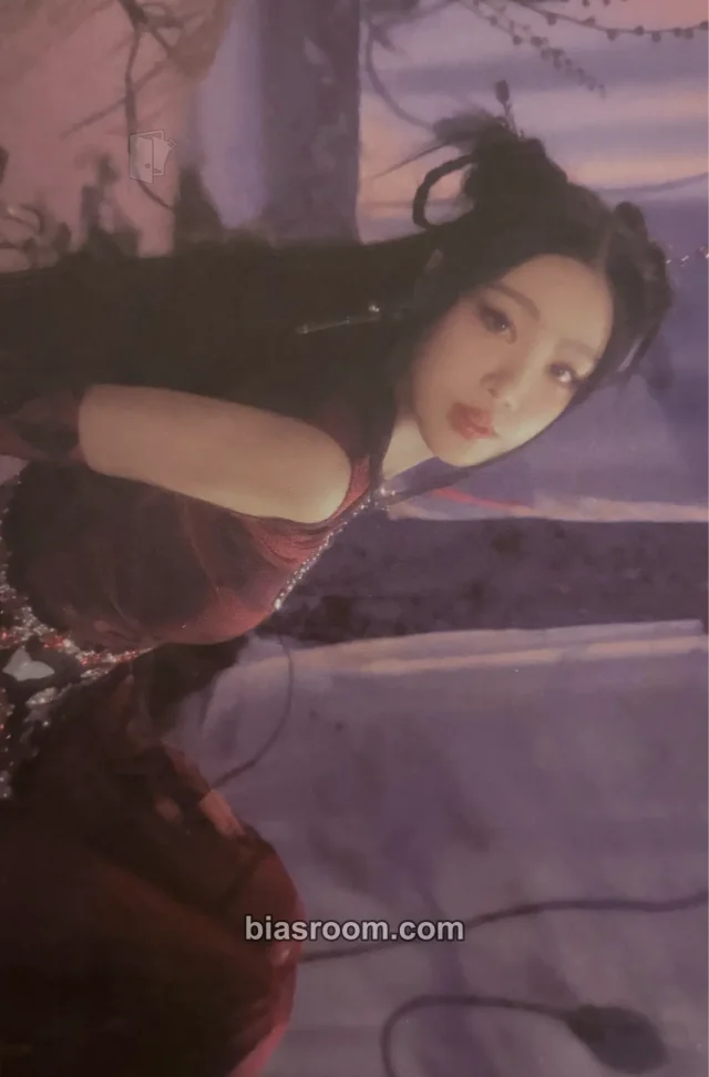 Soojin - Soojin - AGASSY Album postcard album inclusion horizontal blue version