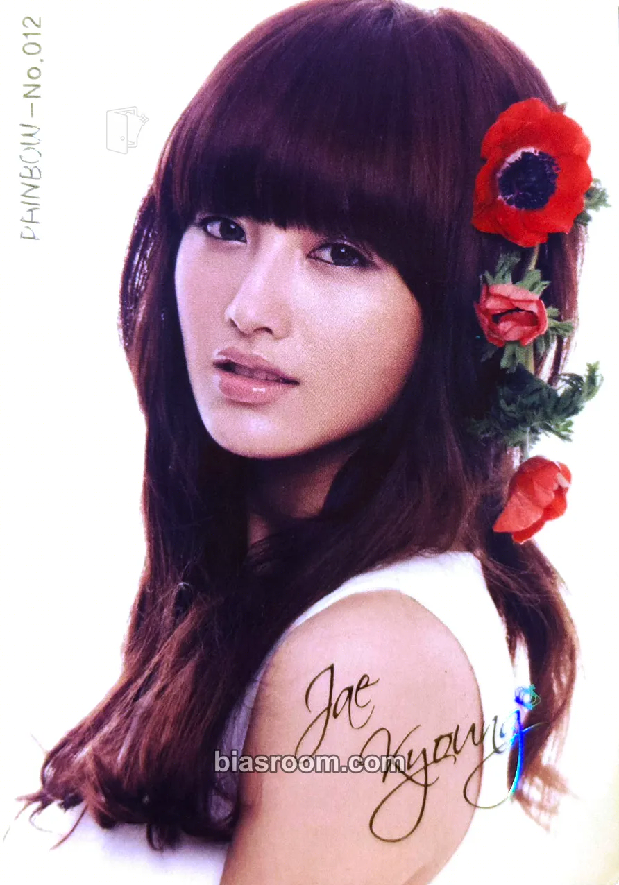 Jaekyung So Girls (SO 女) Photocard - Rainbow - photocard K-pop Rainbow